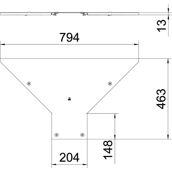 LAAD 200 R3 FS Cover for add-on tee with turn buckle B200 image 2