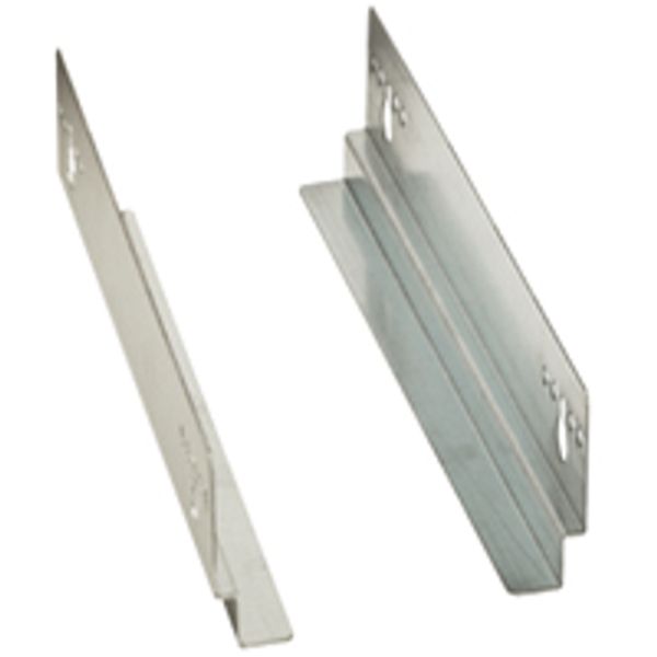 Set of 2 sliding rail for enclosures depth 800mm image 1