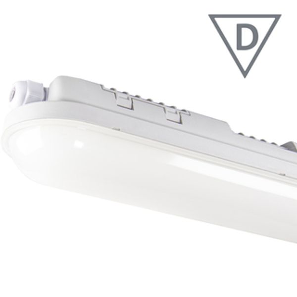 LED Luminaire with Strip - 1x55W 150cm 6600lm 4000K IP65 image 1