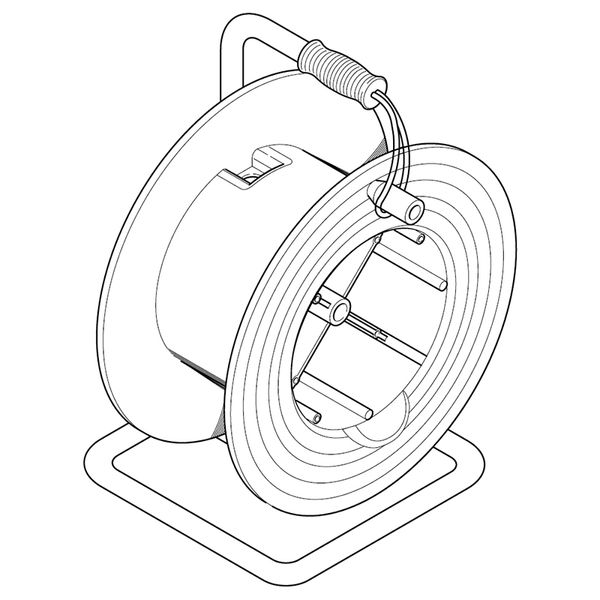 ROLLER 330 PORTABLE FRAME WITH OPEN DRUM image 2