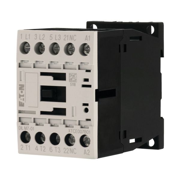 Contactor, 3 pole, 380 V 400 V 3 kW, 1 NC, 48 V 50 Hz, AC operation, Screw terminals image 15