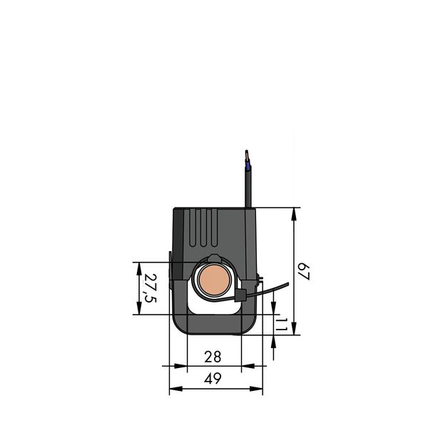 855-4105/300-101 Split-core current transformer; Primary rated current 300 A; Secondary rated current: 5 A image 3