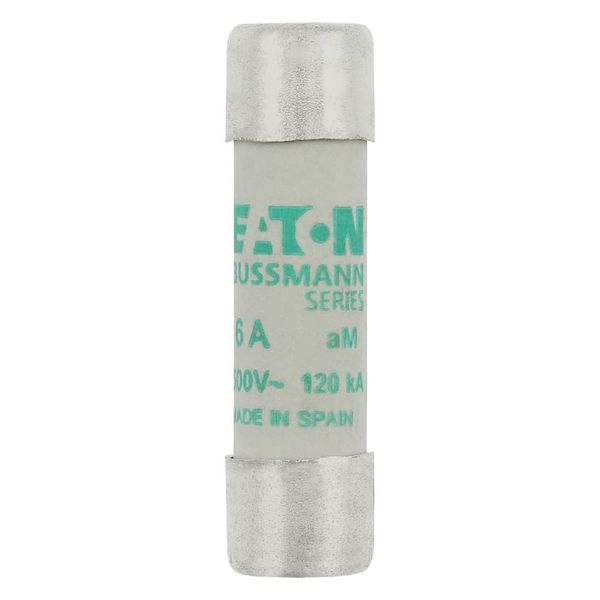 Fuse-link, LV, 6 A, AC 500 V, 10 x 38 mm, aM, IEC image 5