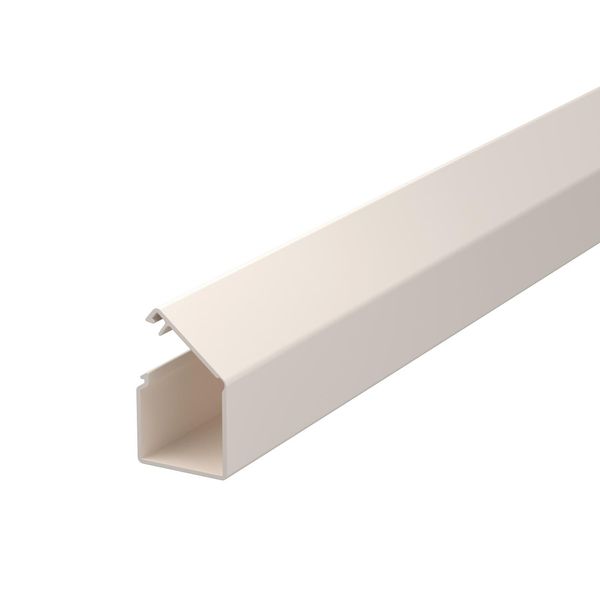 WDKMD17CW Mini trunking w. adhesive film and hinged upper part 17x17x2000 image 1