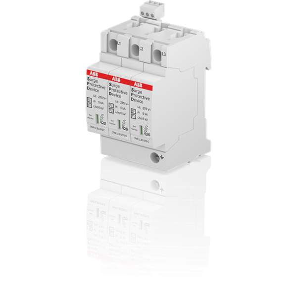 OVR T2-T3 3L 20-275 P TS QS Surge Protective Device image 5