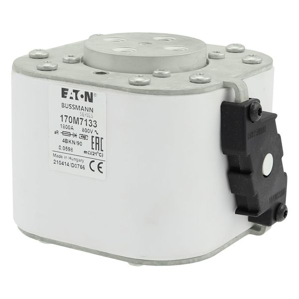 Fuse-link, high speed, 1800 A, AC 800 V, size 4, 120 x 105 x 91 mm, aR, IEC, single indicator image 22