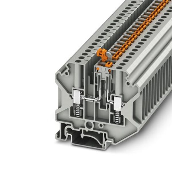 USST 4-MT P/P - Knife-disconnect terminal block image 1