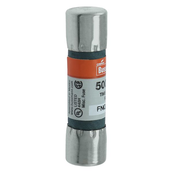 Fuse-link, LV, 0.125 A, AC 500 V, 10 x 38 mm, 13⁄32 x 1-1⁄2 inch, supplemental, UL, time-delay image 52