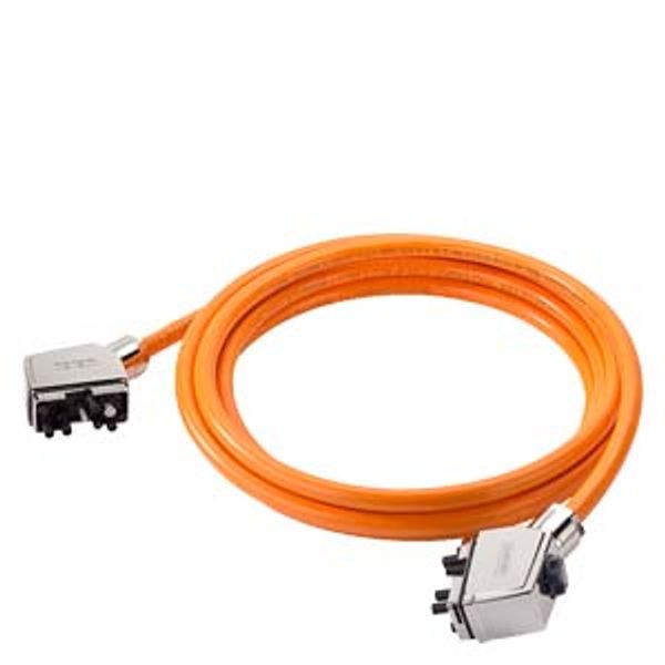 Pre-assembled hybrid cable type: 6FX8002-7HY11 Power and DRIVE-CLiQ Outlet direction NDE/DE 6FX8002-7HY11-1FA2 image 1