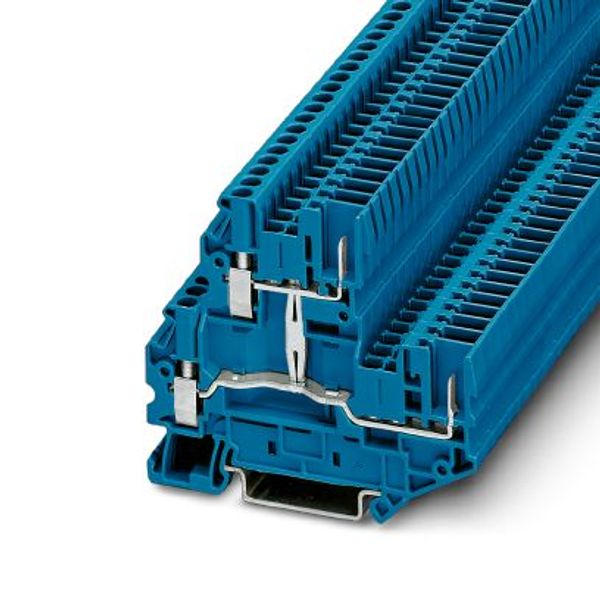 UTTB 2,5/2P-PV BU - Double-level terminal block image 2