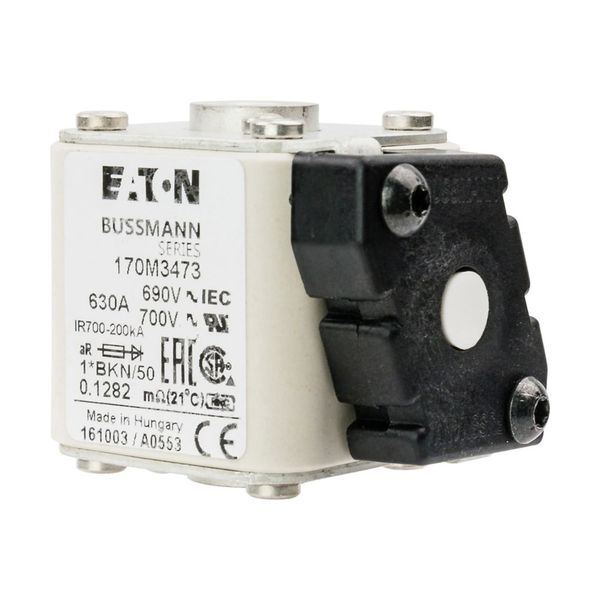 FUSE 250A 1250V 1*GKN/75 AR CU image 6