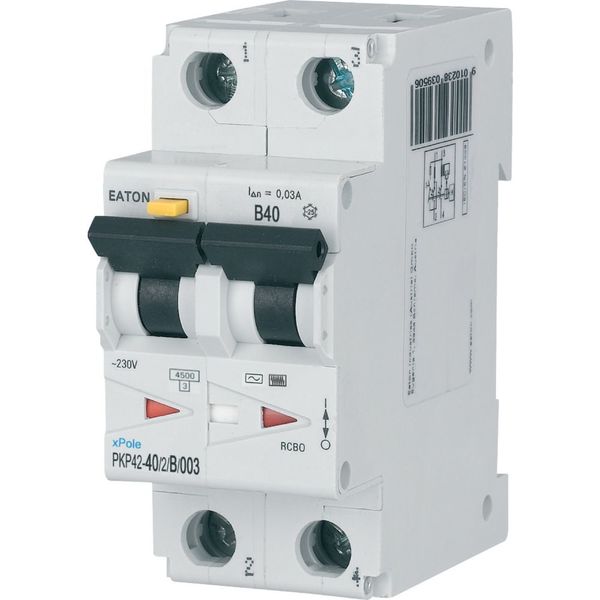 RCD/MCB combination, 40 A, 30 mA, MCB trip characteristic: B, 2p, RCD trip characteristic: AC image 3