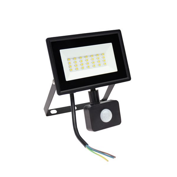 NOCTIS LUX 3 FLOODLIGHT 20W NW 230V IP44 120x170x53mm BLACK with PIR sensor image 14