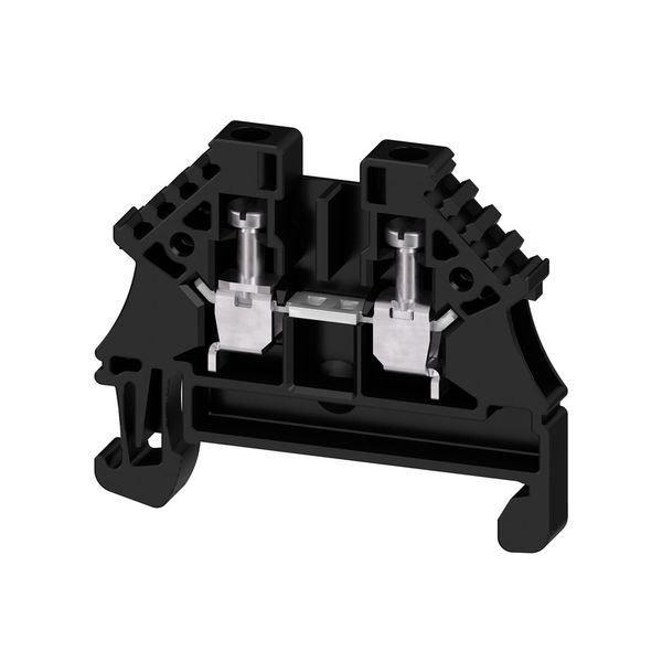 Feed-through terminal block, Screw connection, 2.5 mm², 500 V, 24 A, N image 1