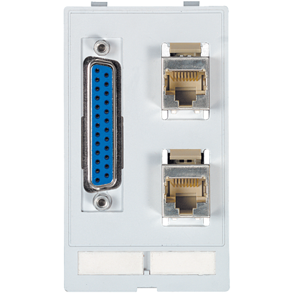 MODLINK MSDD DATA  INSERT 1×SUB-D25 female/male + 2×RJ45 image 1