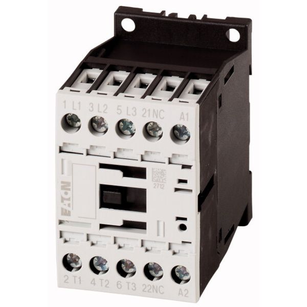 Contactor, 3 pole, 380 V 400 V 5.5 kW, 1 NC, 208 V 60 Hz, AC operation, Screw terminals image 1
