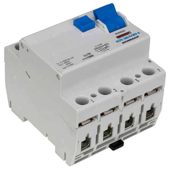 Residual current circuit breaker, 100A, 4-p, 30mA, type A image 7