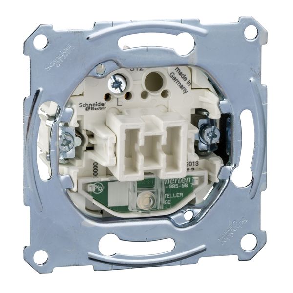 Two-way switch insrt 1P w. locat.light, flush-mntd, 16 AX, AC 250 V, screw term. image 3