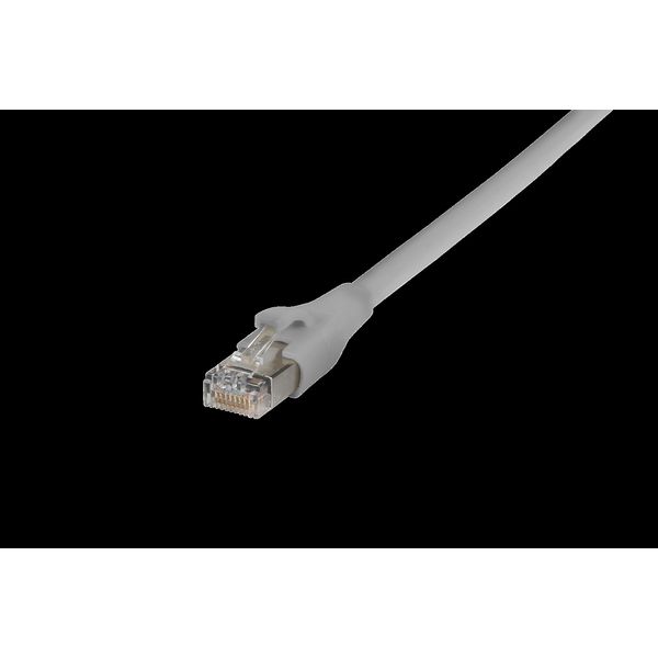 Patch cord Cat.6A AWG 27, 4.0 m gray, cULus image 2