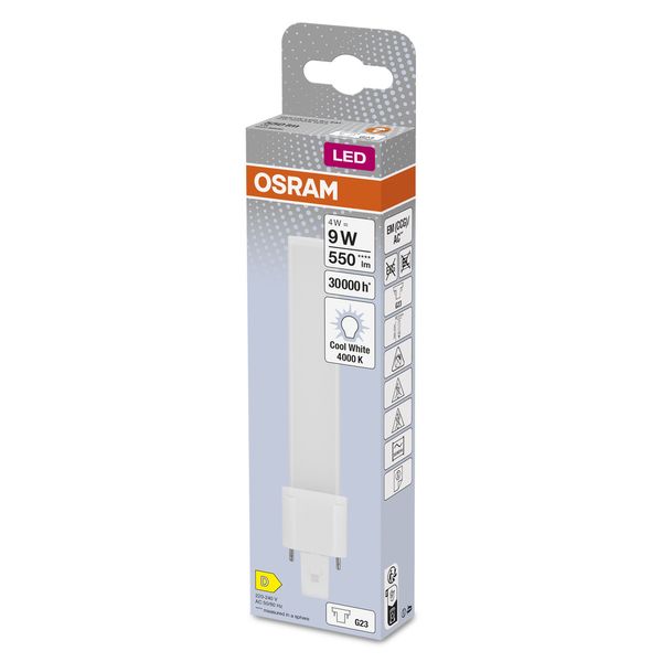 OSRAM DULUX LED S EM & AC MAINS 4W 840 G23 image 15