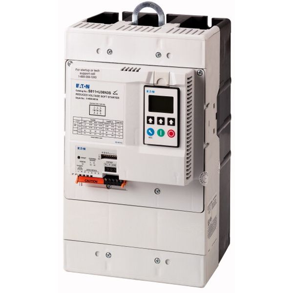 Soft starter, 420 A, 200 - 600 V AC, Us= 24 V DC, with control unit and pump algorithm, Frame size U image 2