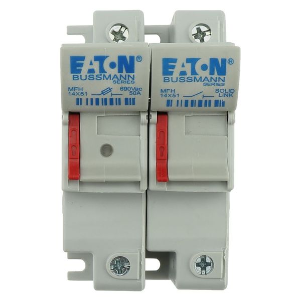 Fuse-holder, low voltage, 50 A, AC 690 V, 14 x 51 mm, 1P, IEC, with indicator image 14