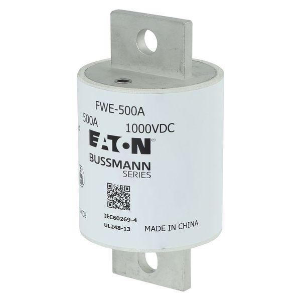 FWE-350A 1000Vdc IEC/UL 350A aR 50mm Round fuse image 4