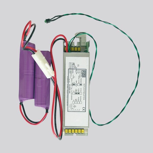 Emergency lighting module L 180 B 40 H 28 4.8 V / 4.5 Ah 230 - 240 V image 2