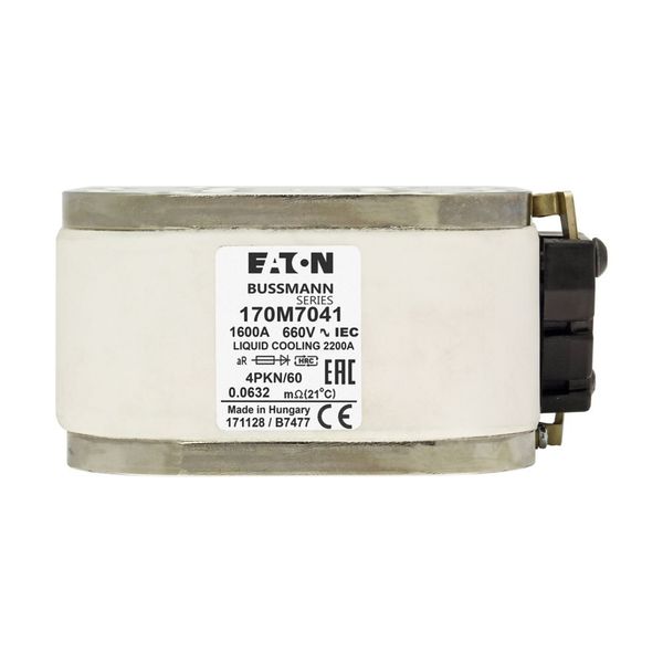 Fuse-link, high speed, 3000 A, AC 500 V, size 4, 120 x 105 x 64 mm, aR, IEC, single indicator image 4