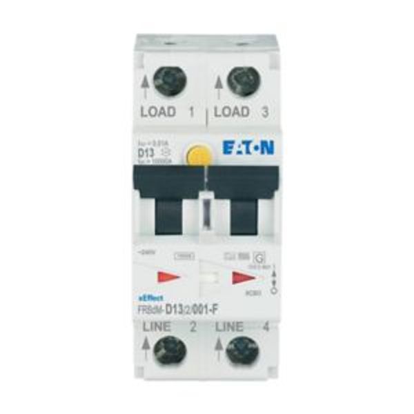 Digital RCD/MCB combination, 13 A, 10 mA, MCB trip characteristic: D, 2p, RCD trip characteristic: F image 10