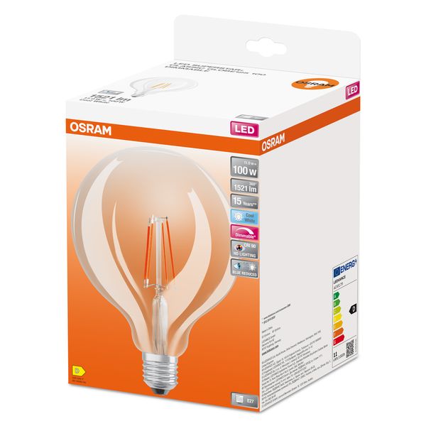 LED SUPERSTAR PLUS CLASSIC GLOBE FILAMENT 11W 940 Clear E27 image 7