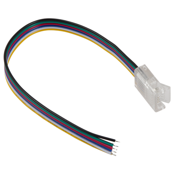 Pre-Wired Connector for LED Strip RGB+TW IP20 12mm image 1