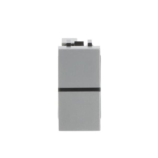 N2102 PL Switch 2-way Rocker/button Two-way switch with LED exchangeable Silver - Zenit image 1