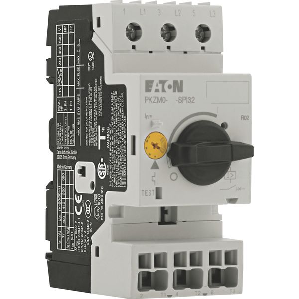 Motor-protective circuit-breaker, 1.5 kW, 2.5 - 4 A, Feed-side screw terminals/output-side push-in terminals, MSC image 16