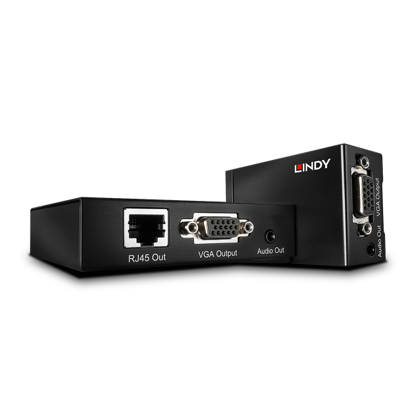 300m Cat.6 VGA & Audio Extender Local & Remote Unit image 1