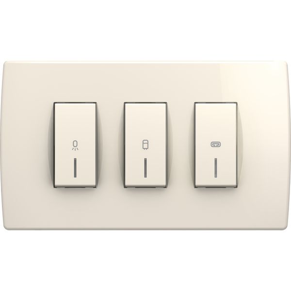 SWITCH SET FOR BATHROOM 3x20A 250V~ 4M IW OS 4315869 image 1