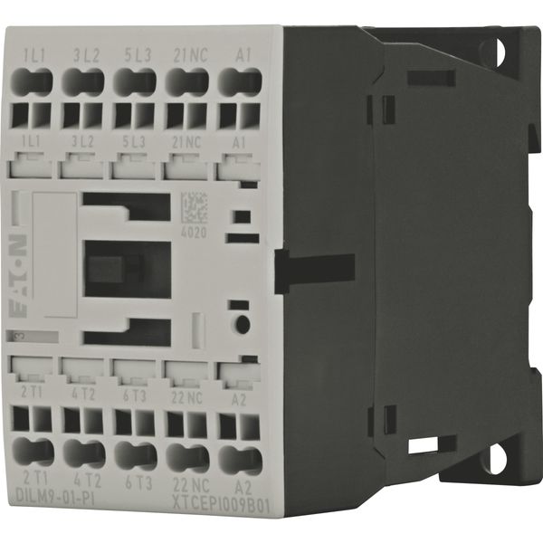 Contactor, 3 pole, 380 V 400 V 4 kW, 1 NC, 230 V 50 Hz, 240 V 60 Hz, AC operation, Push in terminals image 11