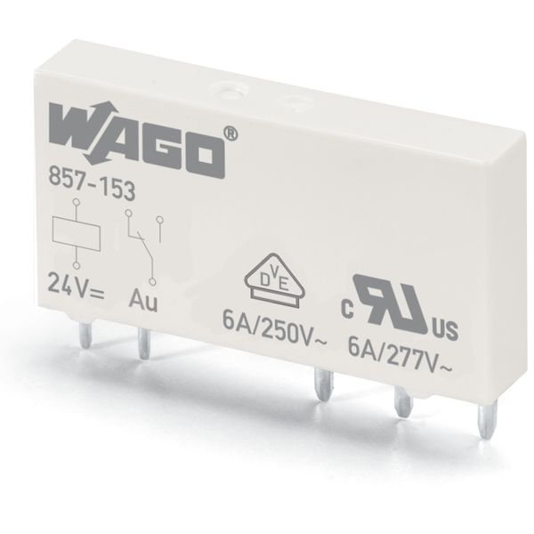 Basic relay Nominal input voltage: 12 VDC 1 changeover contact image 2