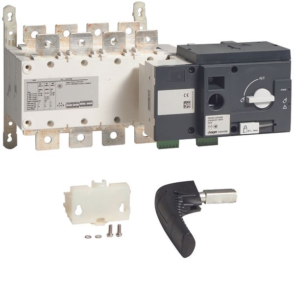 Motorized transfer switch 4P 400A image 1