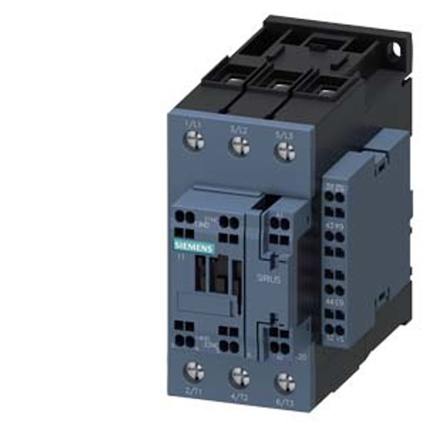 power contactor, AC-3e/AC-3, 41 A, ... image 1