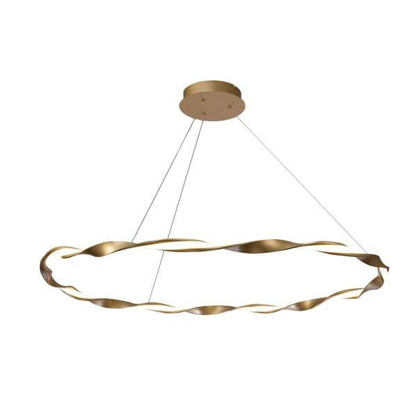 Sand LED Pendant Lamp 48W 3480Lm 3000K Golden image 1