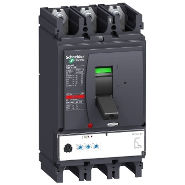 circuit breaker ComPact NSX630H, 70 kA at 415 VAC, MicroLogic 2.3 trip unit 630 A, 3 poles 3d image 3