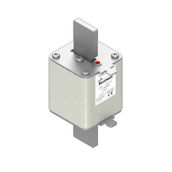 Fuse-link, high speed, 315 A, AC 1000 V, Size 2, 59 x 59 x 150 mm, aR, IEC, single indicator image 14