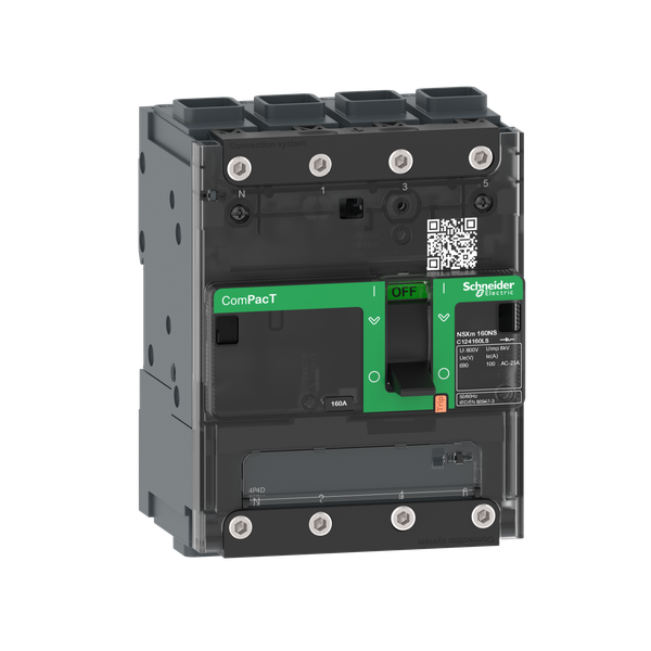 Switch disconnector, ComPacT NSXm 100NA, 4 poles, thermal current Ith 100A, EverLink lugs image 4