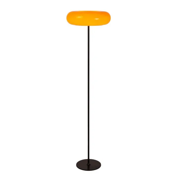 Lucide SENTINO - Floor lamp - Ø 40 cm - 3xG9 - Orange image 1