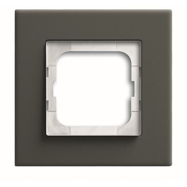 1721-815 Cover Frame carat® porcelain anthracite image 1