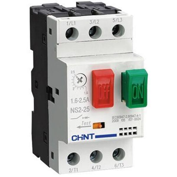 Motor Circuit Breaker 0,25-0,4A (NS225C) image 1