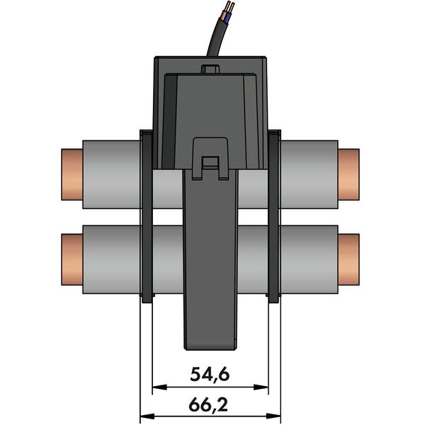 Split-core current transformer Primary rated current: 600 A Secondary image 3