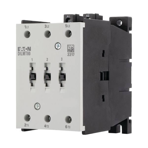 Power contactor, 3 pole, 380 V 400 V: 37 kW, 24 V 50/60 Hz, AC operation, Screw terminals image 7