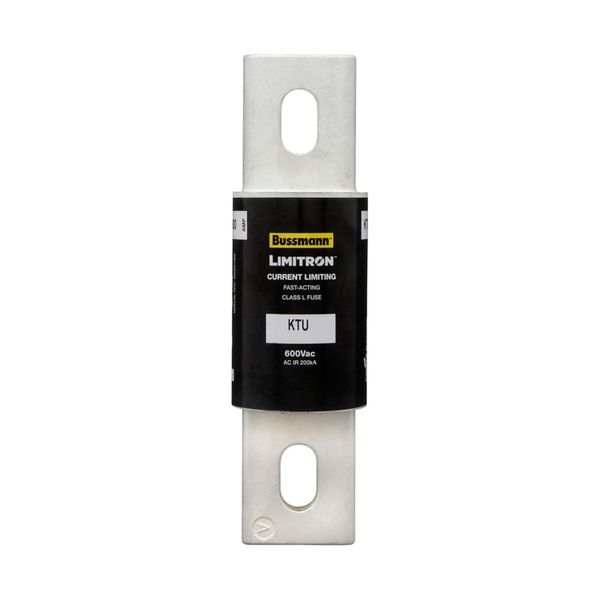 Eaton Bussmann Series KTU Fuse, Current-limiting, Fast Acting Fuse, 600V, 900A, 200 kAIC at 600 Vac, Class L, Bolted blade end X bolted blade end, Melamine glass tube, Silver-plated end bells, Bolt, 2.5, Inch, Non Indicating image 13